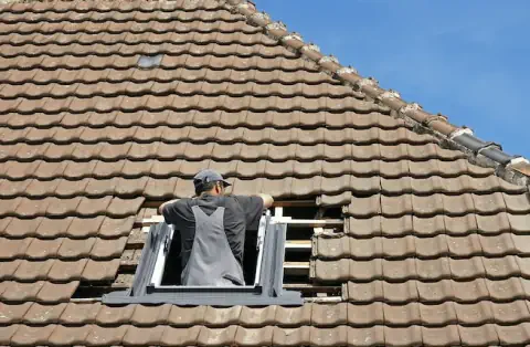 Pose de velux - Laurenan